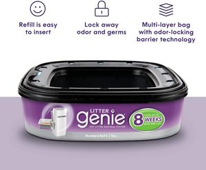 美国采购 Litter Genie 猫砂垃圾桶专用替换装 垃圾袋 上海现货