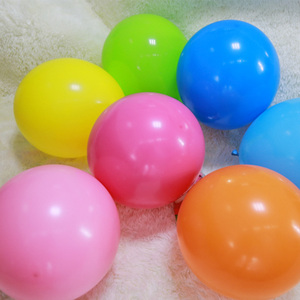 DE德球进口16寸小18寸标准圆形球宝宝宴室内拱门装饰橡胶气球25只