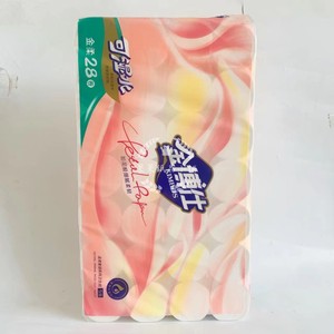 金博士柔韧可湿水4000克有28卷5层中长卷卫生纸