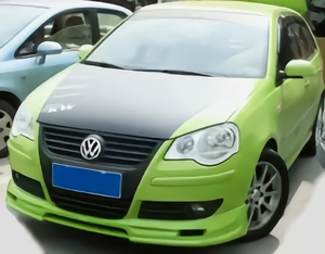 两厢大众polo 劲情波罗通用包围改装 劲情小包围前后唇侧边裙尾翼