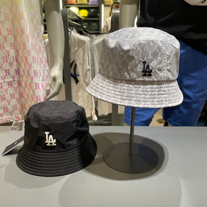 韩国mlb帽子2021夏新款双面戴百搭渔夫帽女防晒遮阳帽男太阳帽潮