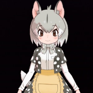 动漫cosplay 假发套 双色 短发 cos 兽娘动物园  猫头鹰 定制假毛