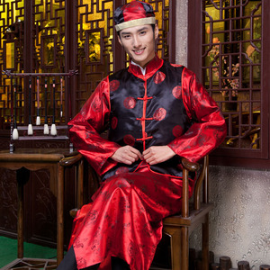 玲珑古装淘宝出租七夕董永服书生服许仙古代公子哥服装先生老师才子