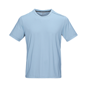 贵人鸟短袖半袖圆领t恤男士2021夏季新款男装透气速干简约0112513