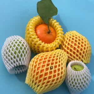 水果网套大青枣网套沃柑网套泡沫网格套鸡蛋网套蔬菜包装防震网