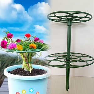 太阳花支架蟹爪兰单层花架两层可拼接桌面叠高爬藤塑料兰花支撑架