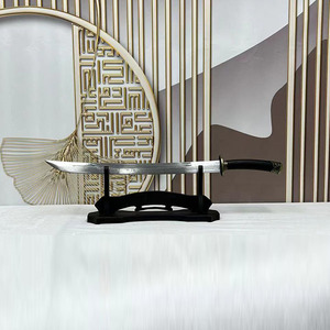 龙泉降龙绣春刀剑镇宅短款宝刀宝剑锰钢冷兵器一体长款清刀未开刃