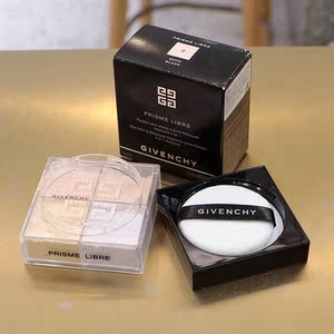 givenchy纪梵希四宫格四色散粉控油持妆持久遮瑕细腻定妆蜜粉专柜