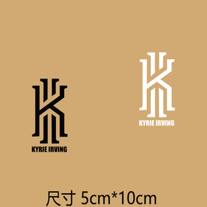 欧文胸标袖标肩标logo男篮标志衣服贴烫胶片柯式烫印烫画diy定制