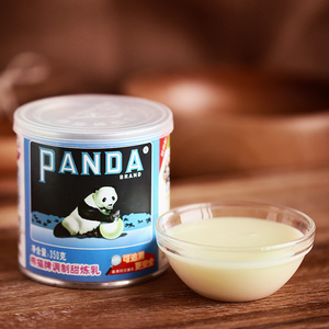 熊猫牌调制甜炼乳 面包 炼奶 甜点蛋挞 奶茶咖啡伴侣 罐装350g
