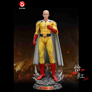 【包邮】m3 光头 琦玉老师 全身像 一拳超人gk 限量雕像手办模型