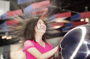 现货科魔术科技球静电球范氏起电机静电起电机怒发冲冠穿越火线