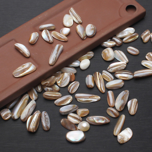 晨曦水晶天然淡水贝壳碎石鱼缸花盆造景铺垫石头家居装饰瓜子贝