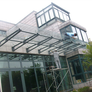 别墅阳光房庭院玻璃雨棚花园阳光棚透明采光顶棚阳光房钢化玻璃顶