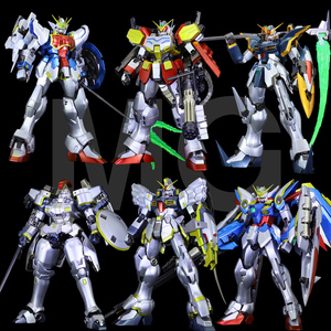 千手万代金属着色ew五小强神龙重炮飞翼死神沙漠多鲁基斯高达模型