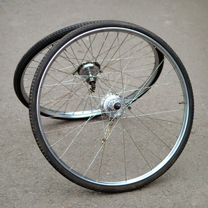 28自行车象牌鼓刹涨刹轮组轮子花鼓前32孔后40孔适凤凰老凤头永久