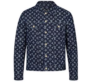 lv蓝色牛仔外套