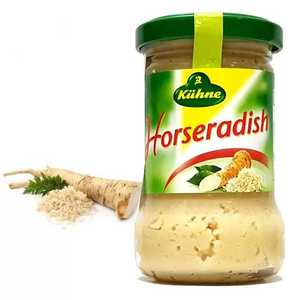 德国进口冠利辣根汁140m l辣根酱辣根泥horseradish  5瓶包邮