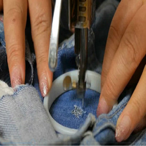 修补衣服绣补牛仔裤无痕修补羊绒衫精工织补衣服补丁贴