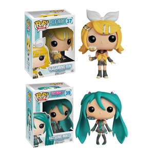 funko pop 初音未来 静音镜音双子hatsune miku 日系模型手办人偶