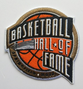 nba名人堂basketball fame刺绣补丁贴电脑绣花布贴背胶胸章臂章