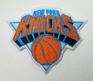 nba纽约尼克斯队徽knicks篮球刺绣补丁贴绣花布贴背胶logo臂章