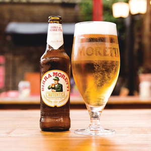 那家小馆 意大利birra moretti莫纳娜迪全麦啤酒小瓶精酿装330ml