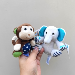 出口英国 garanimals原装小动物豆包小玩偶 外贸婴幼儿玩具