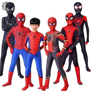 六一儿童蜘蛛侠衣服服装童装男童演出服套装亲子装男孩紧身衣外套