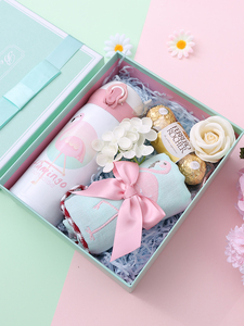 鼠宝宝满月诞生回礼周岁生日伴手礼儿童十岁幼儿园小礼物喜饼礼盒