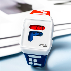 fila斐乐手表防水电子表男女情侣表学生潮流运动腕表105