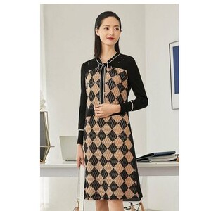 naersi娜尔思专柜正品国内代购2020秋装新款连衣裙nf04430c5 3590