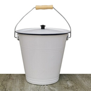 多用途手提搪瓷桶医用桶带盖化工桶家用手拎米桶油桶储物桶水桶