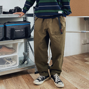 陈冠希工装裤直筒