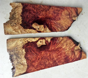 缅甸花梨樱木料摆件 满小樱花原木板料 花梨瘿瘤疤带白皮标本方料