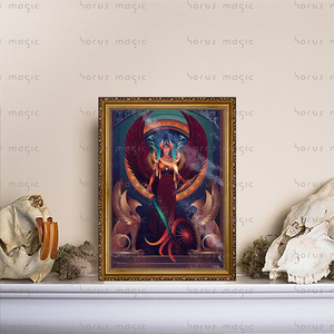 涅墨西斯nemesis复仇女神 希腊神话 祭坛画 画像