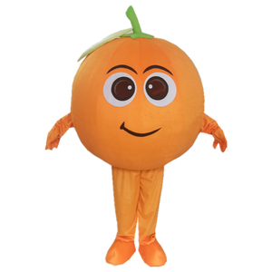 脐橙卡通人偶服装冰糖橙动漫人物头套橙子人穿玩偶服促销表演道具