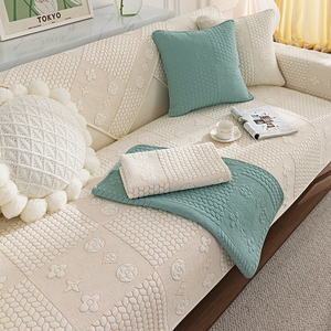 沙发靠垫巾布艺