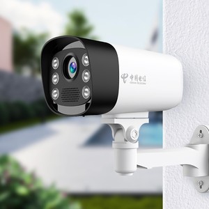 360-W6T摄像头400万超清手机远程对讲监控器室外防水电信天翼看家