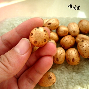 实拍优质精挑大天然五眼六通原籽文玩手串散珠南酸枣核三年老籽