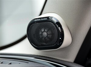 适用于宝马迷你mini f54 clubman 米色a柱盖板带哈曼卡顿高音喇叭
