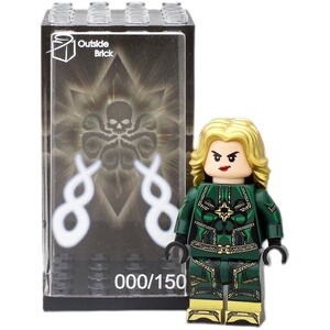 必买站outsidebrick 九头蛇惊奇队长 含双头 非乐高lego小c乐宜乐