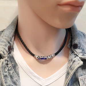 项链男锁骨链日韩学生男士项链韩版挂件潮人男生脖子饰品遮疤痕潮