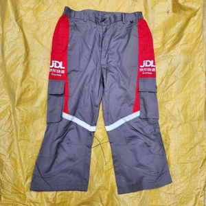 京东快递工作服夏季超薄七分裤物流服务工装裤速干透气裤二手正品