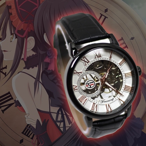 狂三约会大作战动漫周边男女手表刻刻帝时钟之眼二次元机械表防水