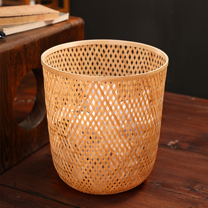 箭筒大花瓶家居客厅书画缸新中式书房办公室插花摆件两位宝贝家园