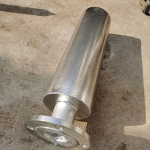 蒸汽加热水箱减震小孔喷射混合浸没消声器锅炉烟囱排气放空消音器