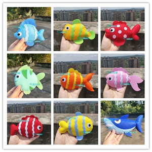 【成品】不织布成品鱼 布艺海鲜仿真鱼摄影道具摆拍幼儿早教4-3