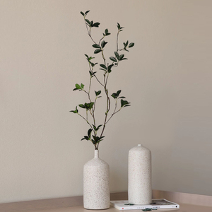 仿真植物装饰绿植室内客厅卧室假树枝摆件北欧简约风日本吊钟摆设