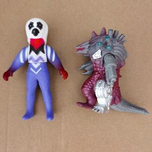 嘎次星人奇机械怪兽戴亚博里古软胶人偶手办迪亚博利克儿童玩具小